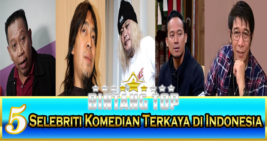 5 Selebriti Komedian Terkaya Di Indonesia