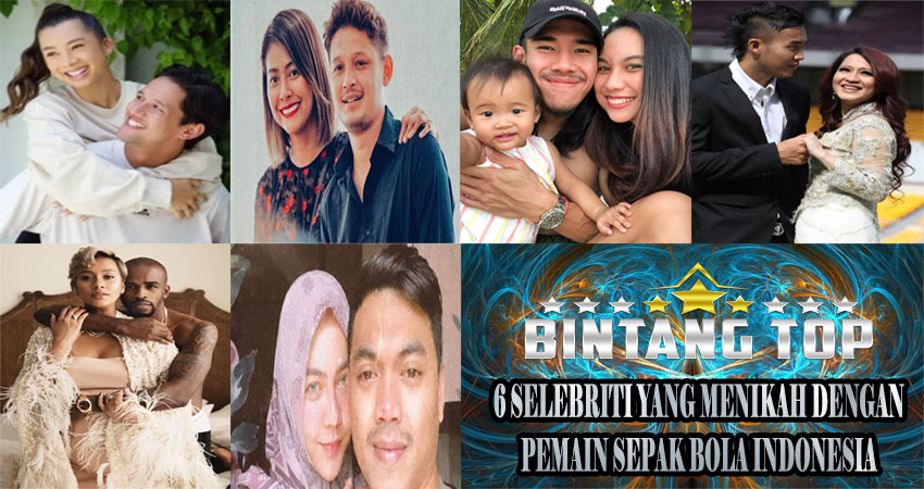 6 Selebriti yang Menikah dengan Pemain Sepak Bola di Indonesia