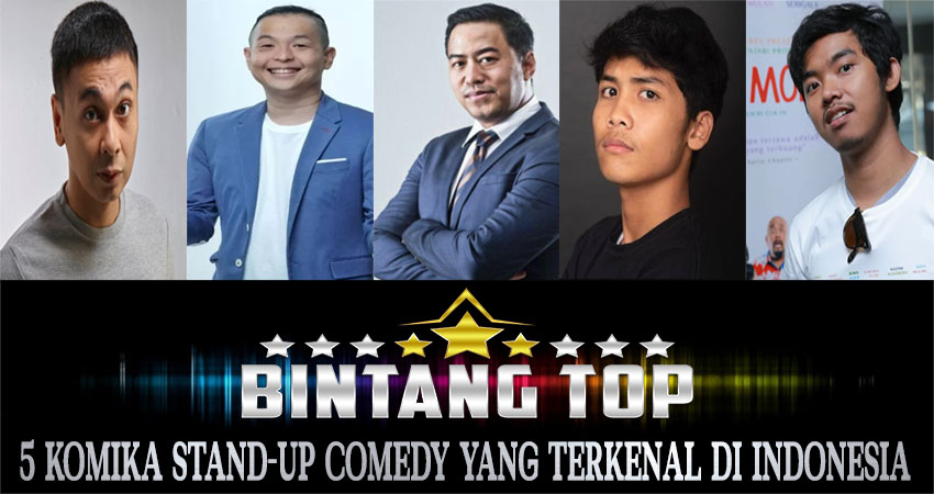 5 Komika Stand-up Comedy yang Terkenal di Indonesia