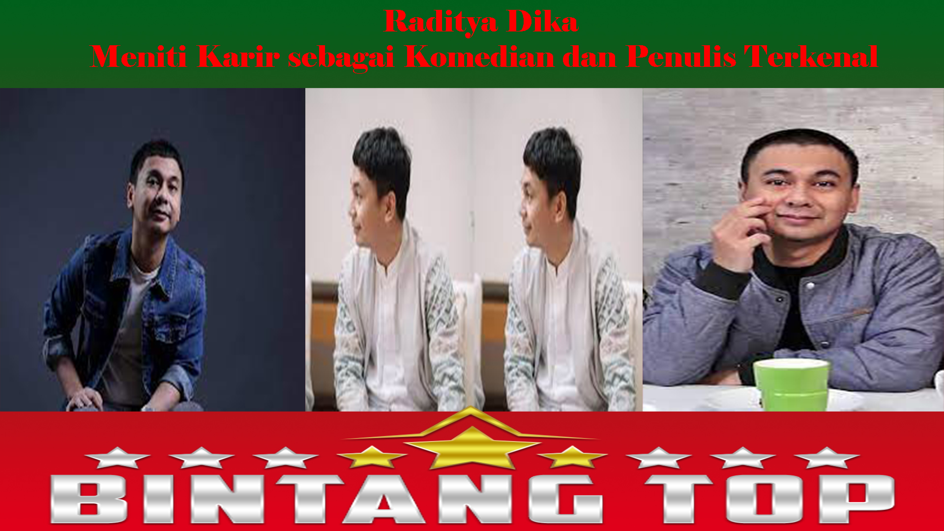Raditya Dika Meniti Karir sebagai Komedian dan Penulis Terkenal